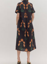 Clara Floral Print Midi Dress