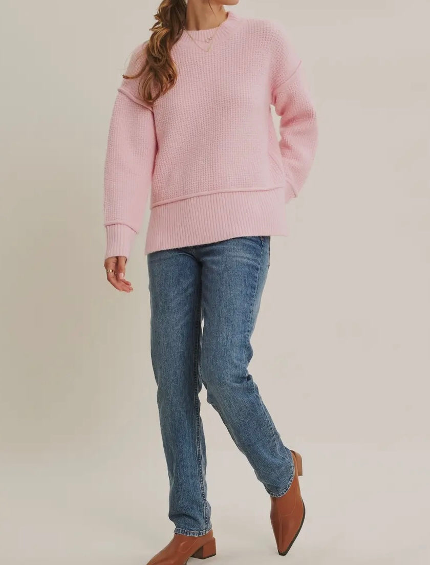Peony Pink Sweater