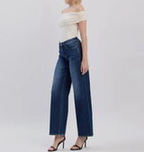 Darcy Dark Wash Wide Leg