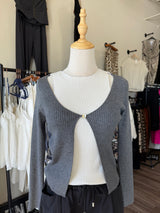 JIJI Maelys Button Closure Duo Top