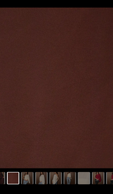 Alex Asymmetric Brown Chiffon Cape