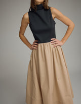 Arabella Sleeveless Midi Dress