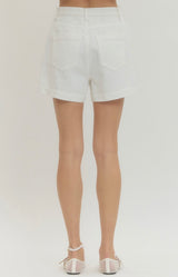 Alice Off White Shorts