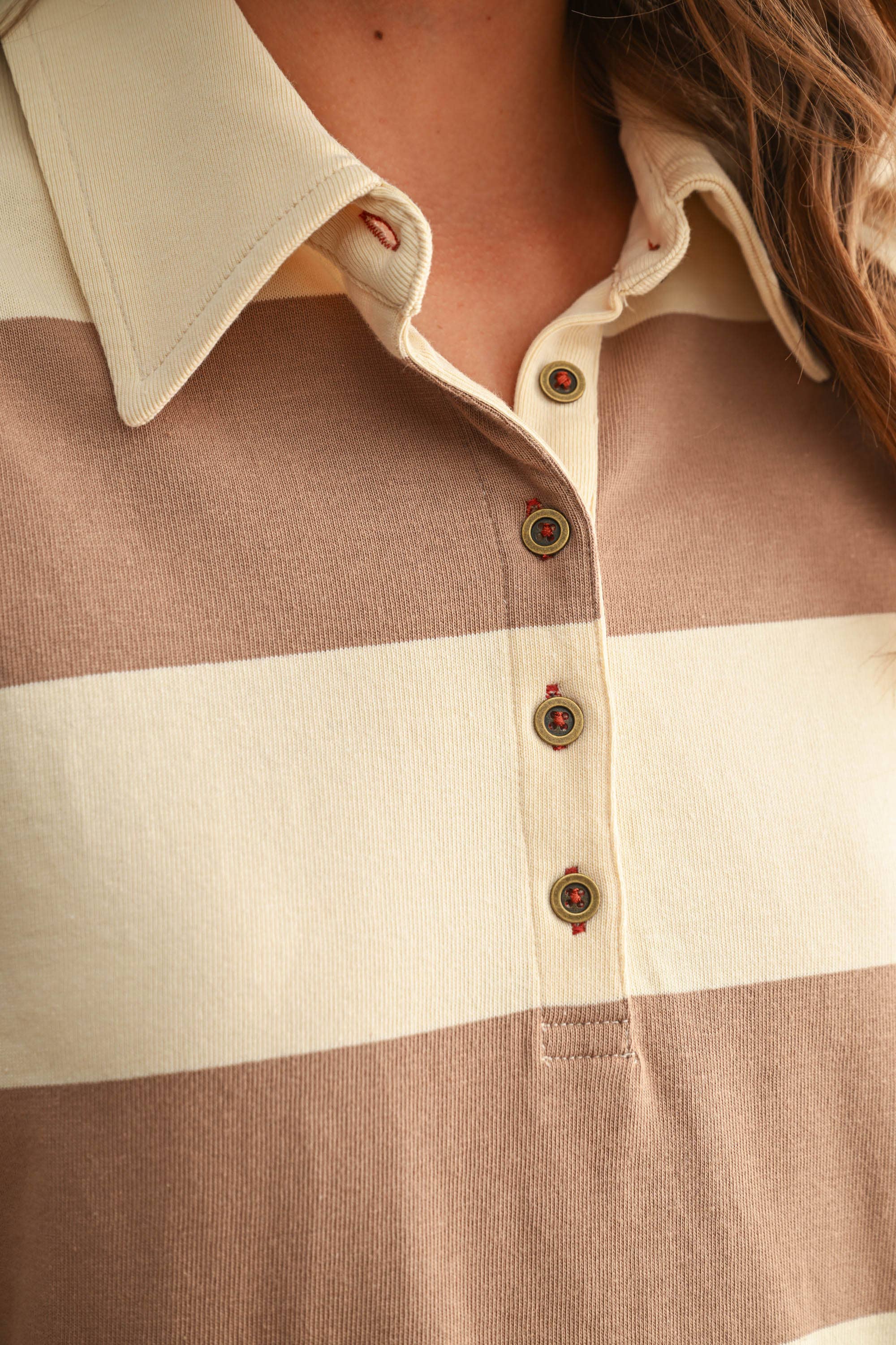 Carrington Rugby Stripe Top