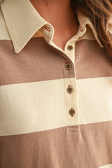 Carrington Rugby Stripe Top
