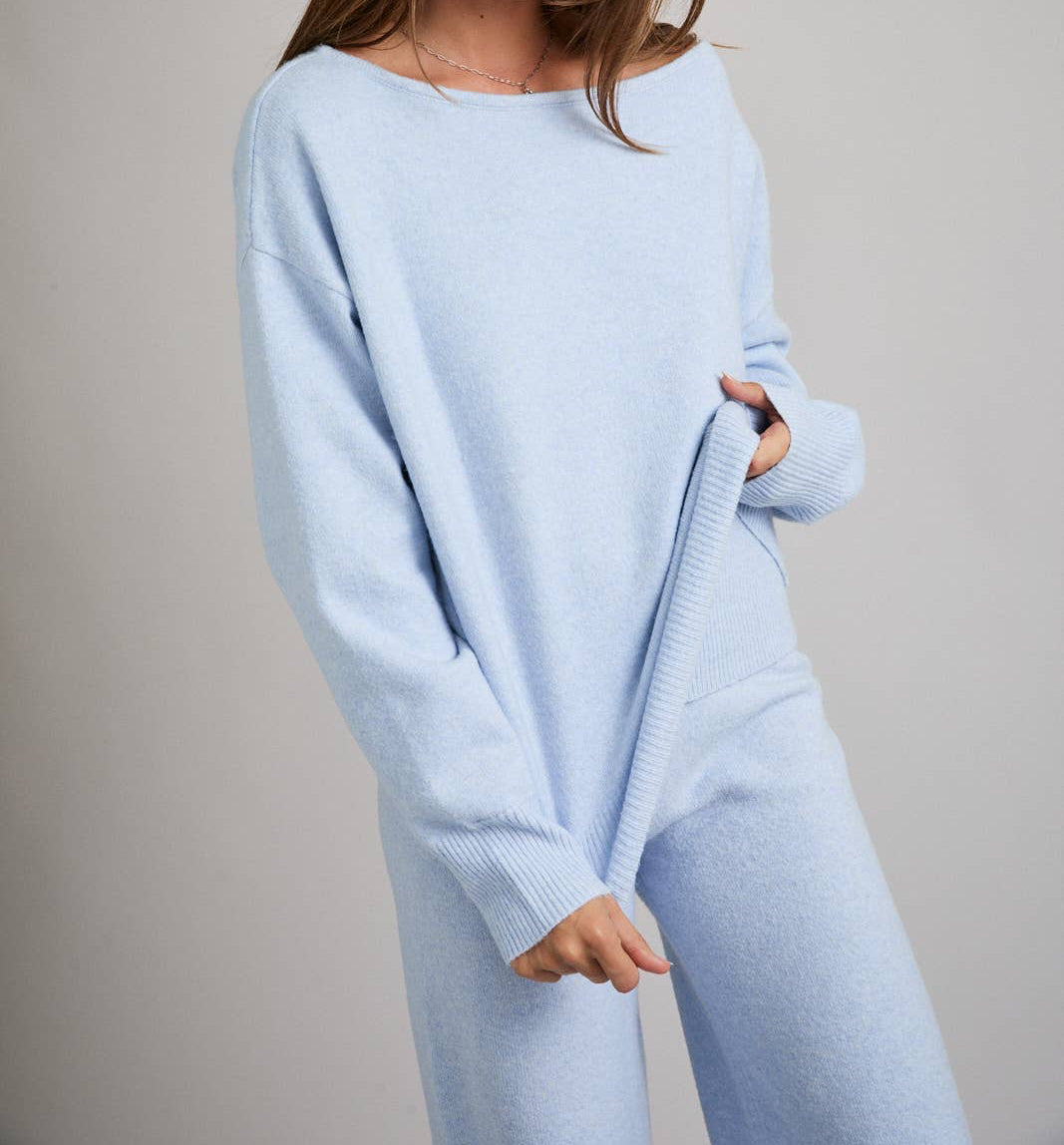 Bella Off Shoulder Long Sleeve Sweater