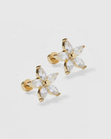 Linny & Co. Lily Screw-Back Stud Earrings