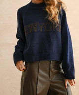 Navy NY Sweater