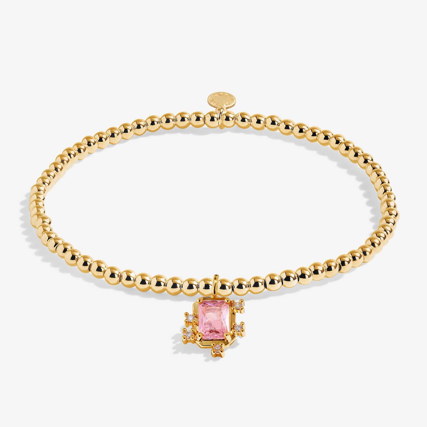 A Littles & Co 'You Make The Whole Place Shimmer' Bracelet In Gold-Tone Plating
