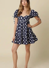 Rachel Polka Dot Mini Dress