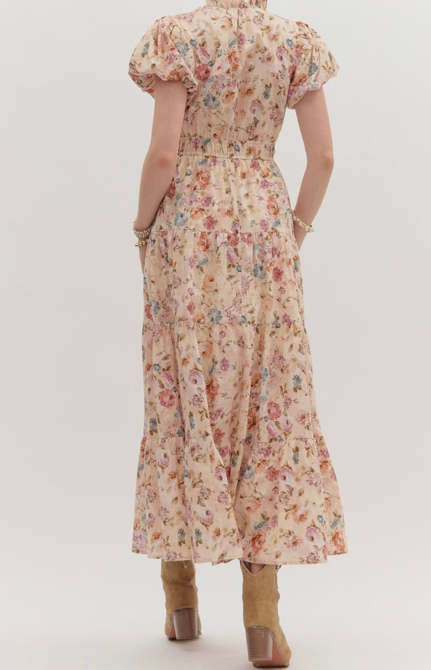 Abigail Floral Print Dress
