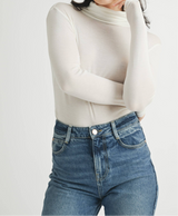 Betsy Basic Soft Turtleneck Top