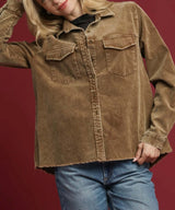 Corbin Stone Wash Corduroy Jacket