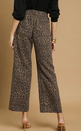 Cali Animal Print Wideleg