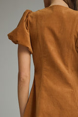 Heather Puff Sleeve Mini Dress