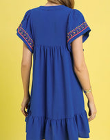 Elsie Ocean Blue Dress