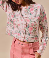 Ellie Early Spring Floral Cardigan