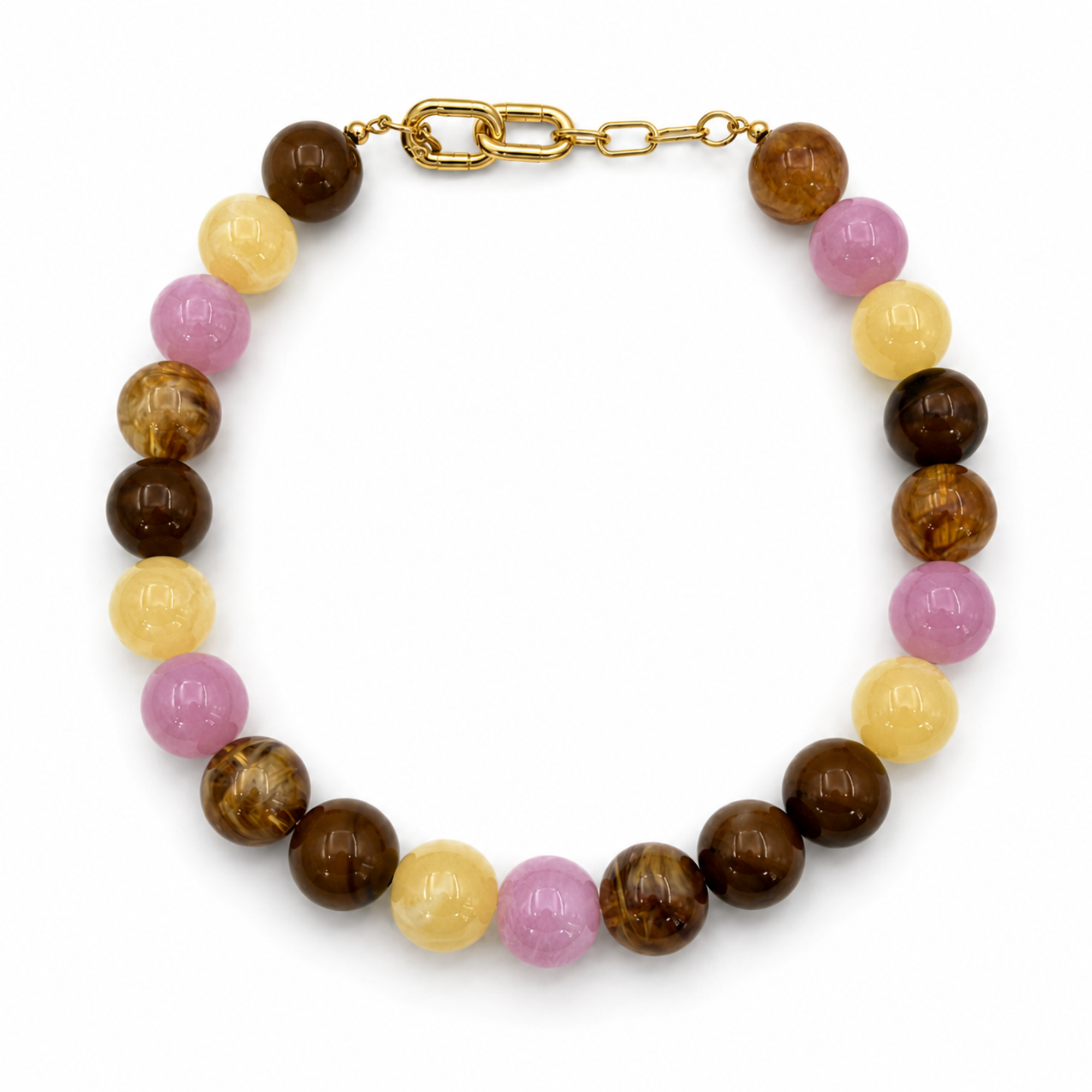 Fall Beaded Statement Necklace
