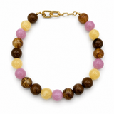 Fall Beaded Statement Necklace