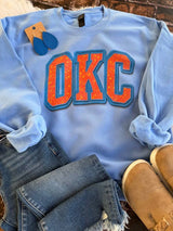 Game Day OKC Glitter Sweatshirt