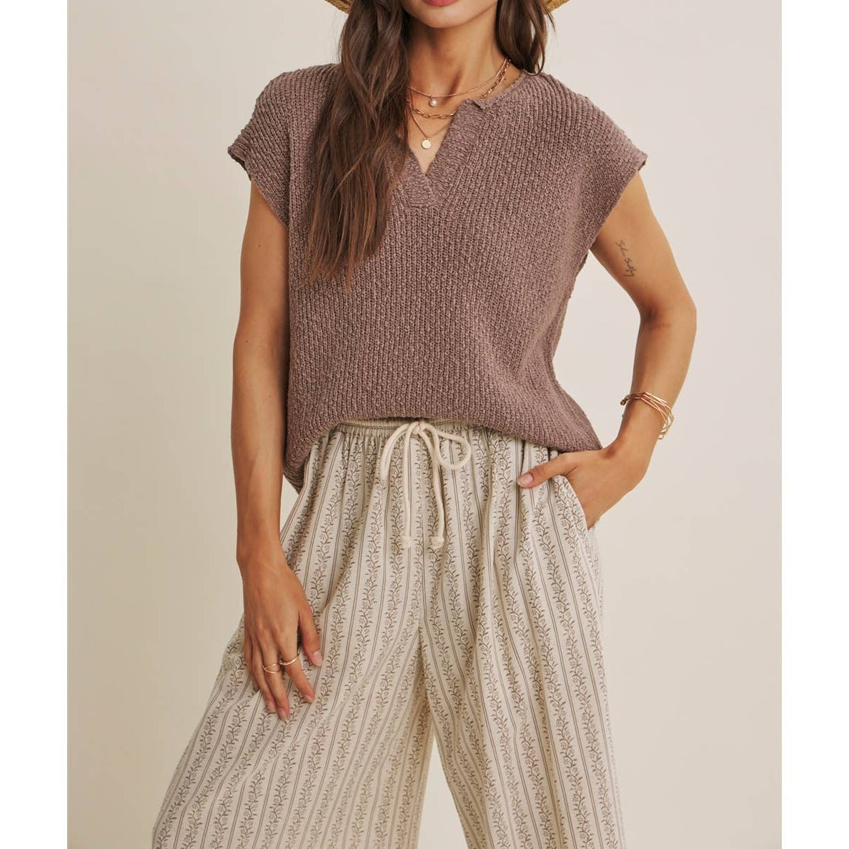 Georgie Floral Stripe Pants