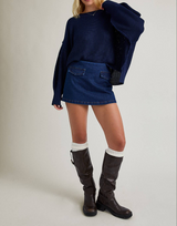 Stevie Sweater With Mock Neckline