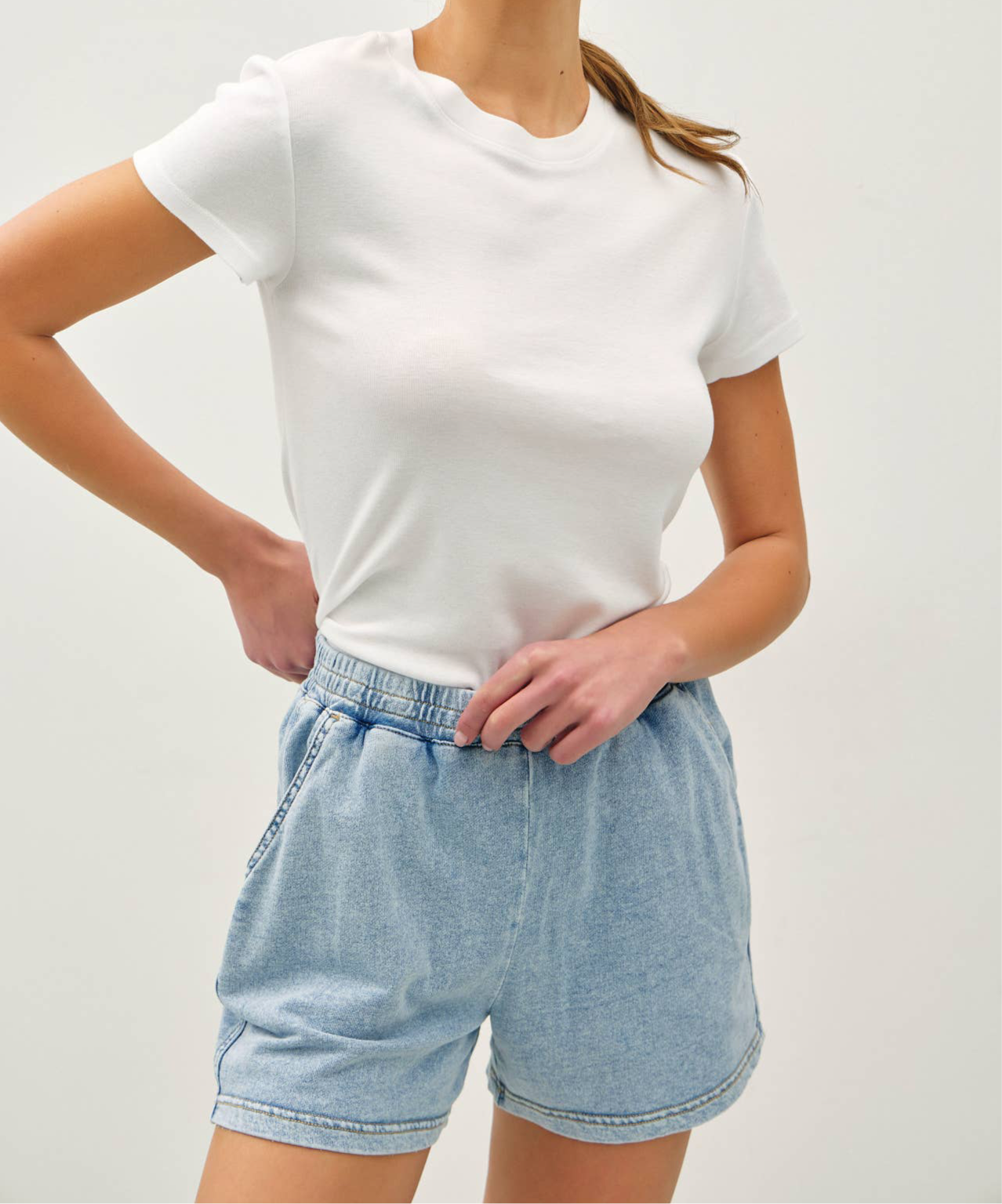 Zoee Washed Comfy Shorts