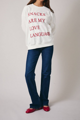 "Snacks" Love Sweatshirt