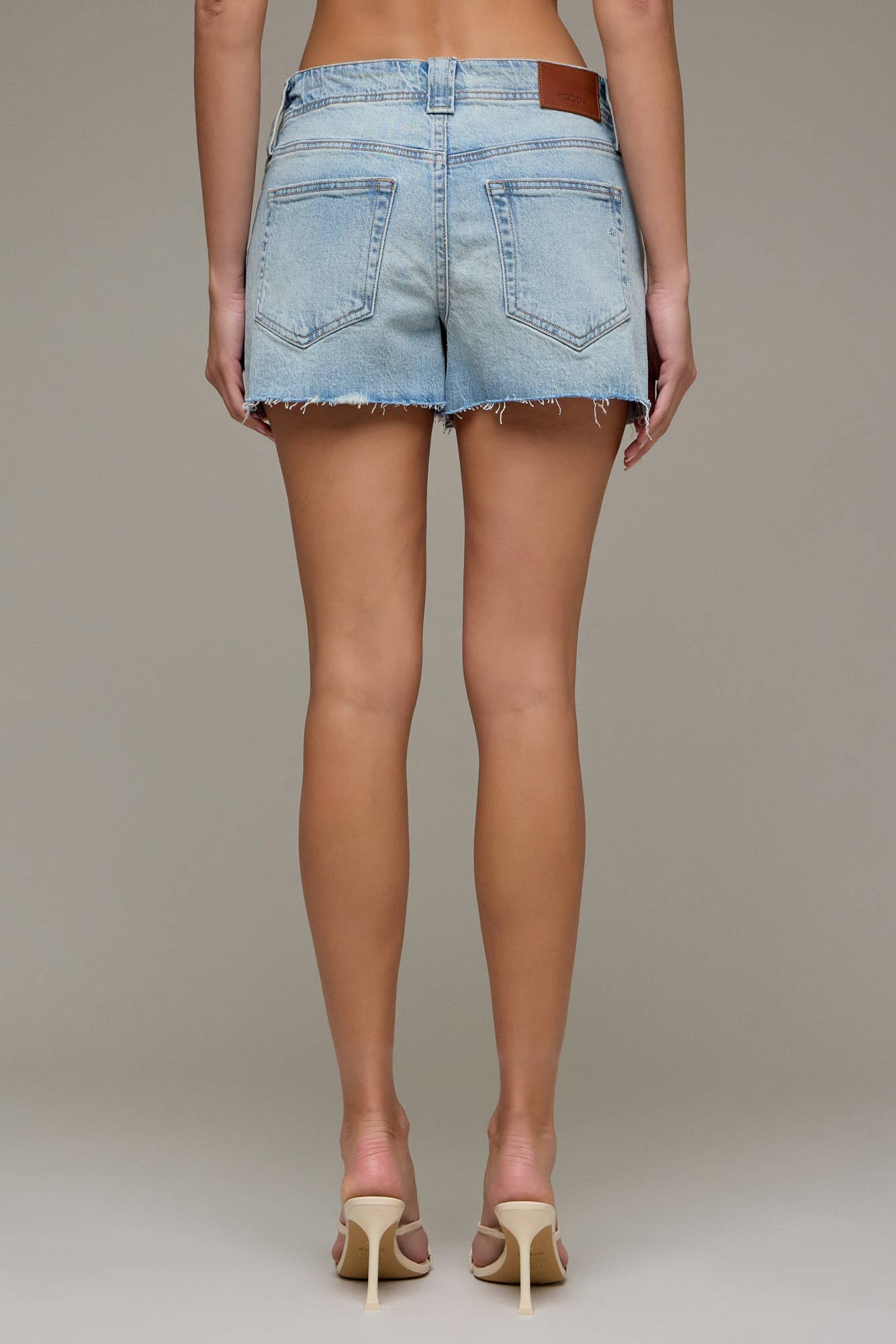 Studded High Rise Short