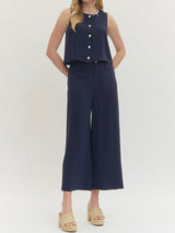 Kaylyn Woven Sleeveless Top