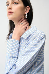 JR Striped Rhinestone Top