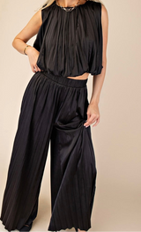 Jeanie Pleated Pants