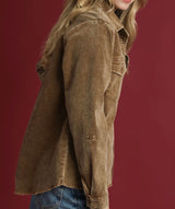 Corbin Stone Wash Corduroy Jacket