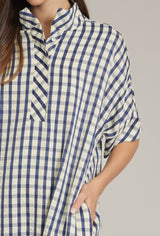 Emily Gingham Midi Dress