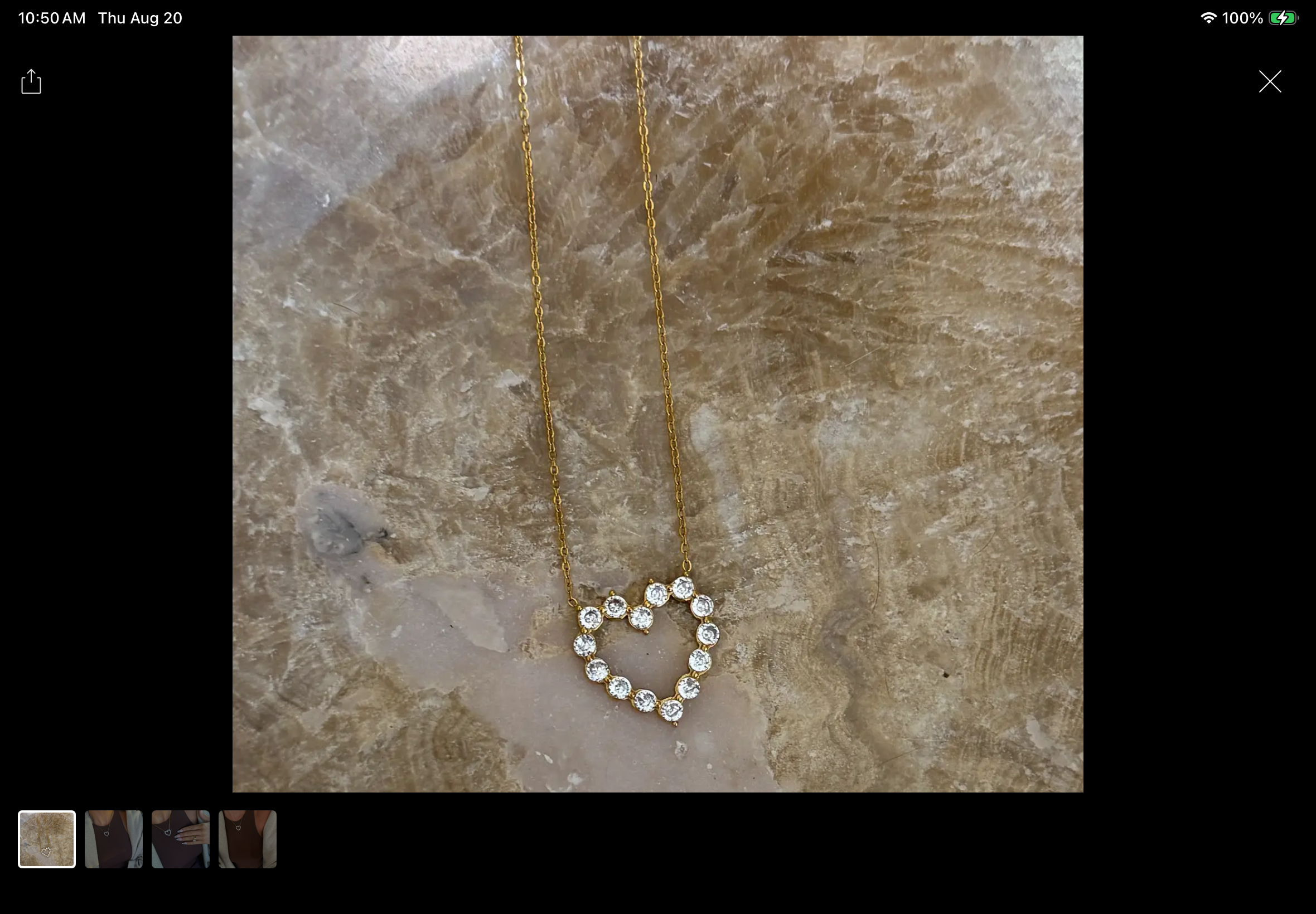 Diamond Heart Necklace