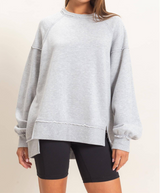 Romie Raw Edge Sweatshirt