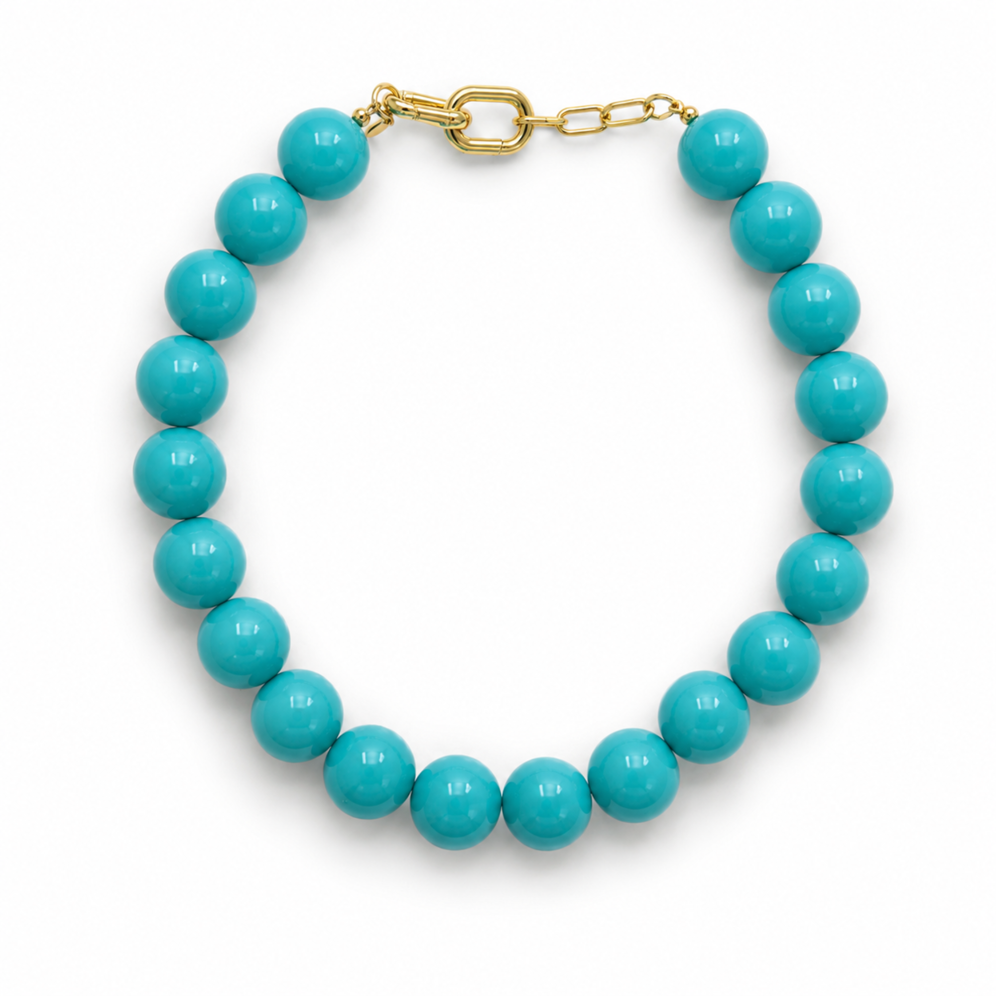 Fall Beaded Statement Necklace