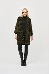 JR Embossed Jacquard Knit Cover Up