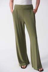 JR Silky Knit Wide-Leg Pull-On Pants