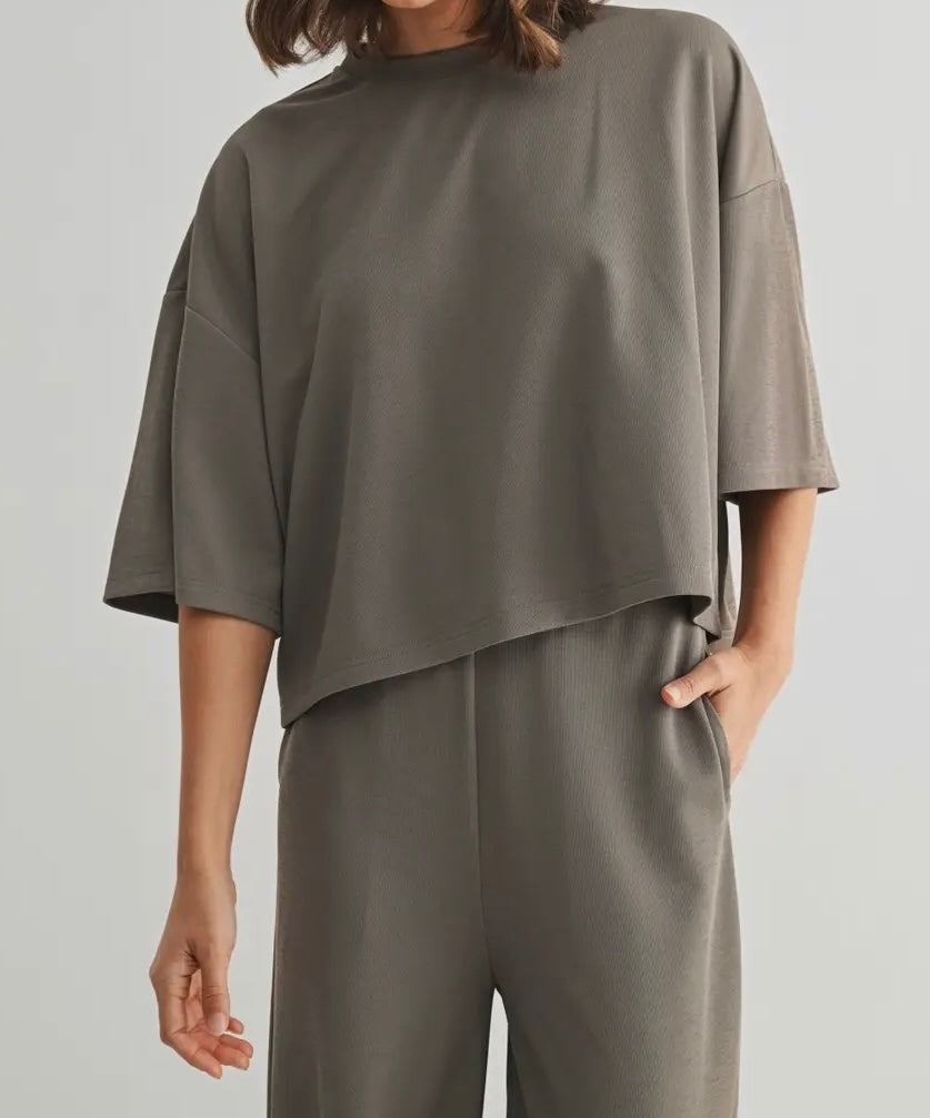 Gordin Boxy Knit Top