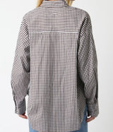 Coco Brown Checkered Shirt
