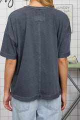 Bella Washed Short Sleeve Tee