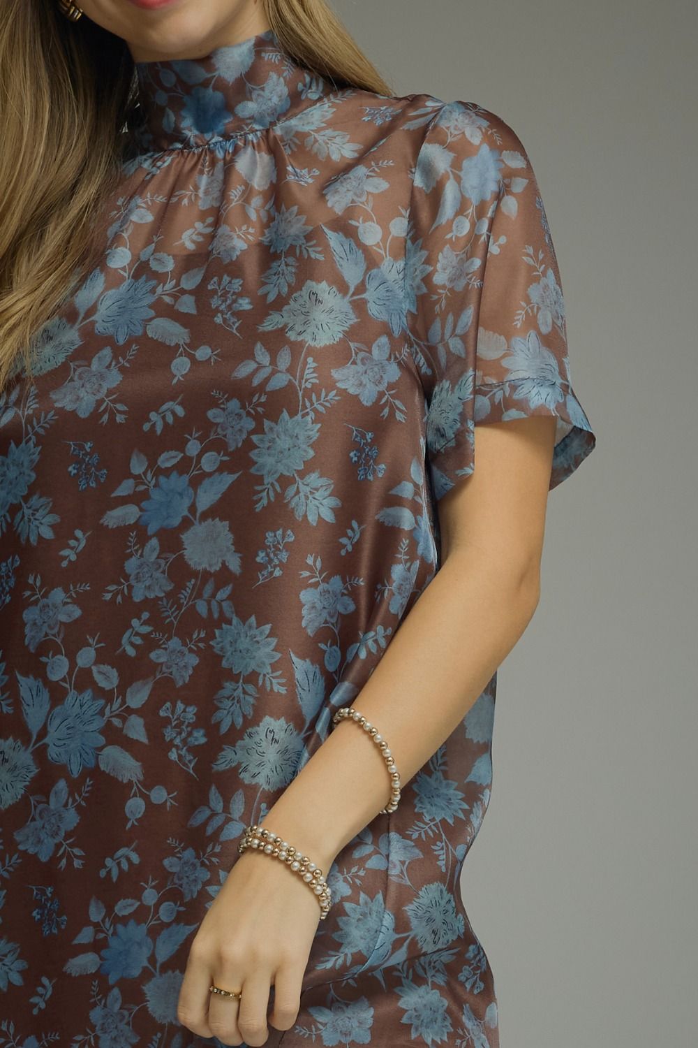 Sylvia Elegant Floral Maxi Dress