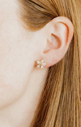 Linny & Co. Lily Screw-Back Stud Earrings