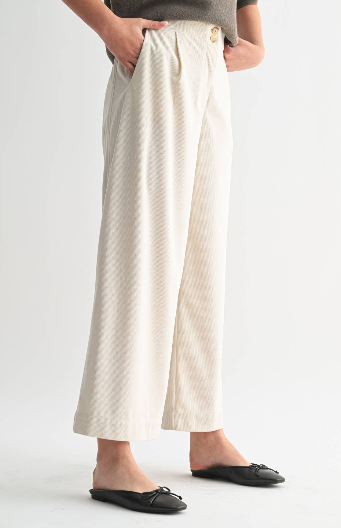 Cadence Corduroy Wide Leg Pant