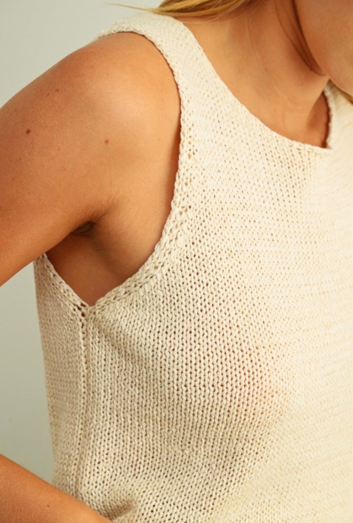 Casey Knitted Sleeveless Top