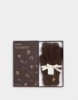 Katie Loxton Chocolate Knit Gloves- Boxed