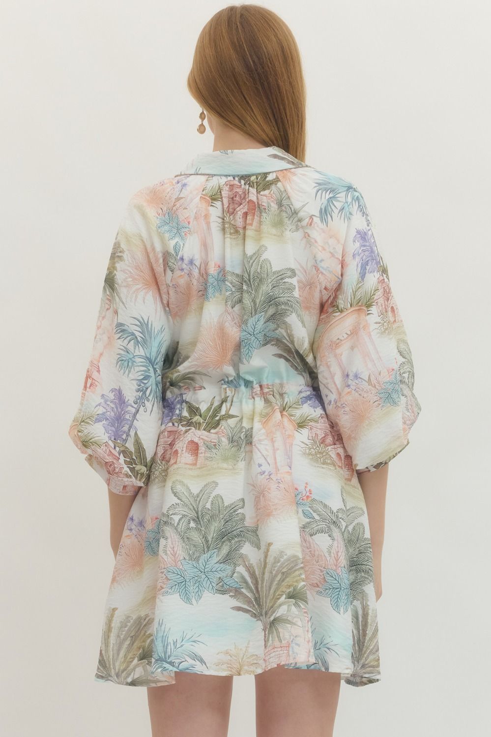 Abigail Drawstring Waist Dress