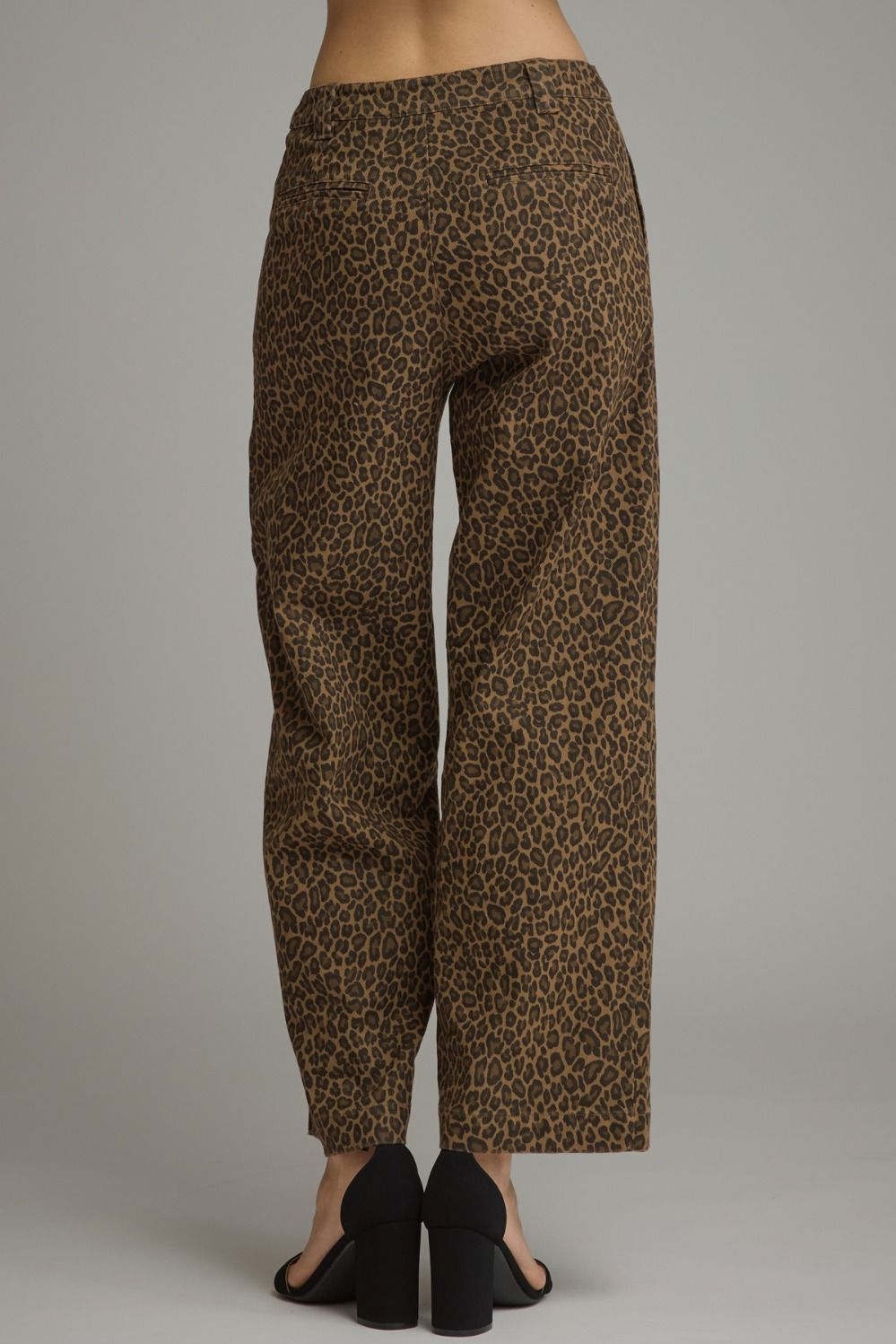 Keri Animal Print Wide Leg Pant