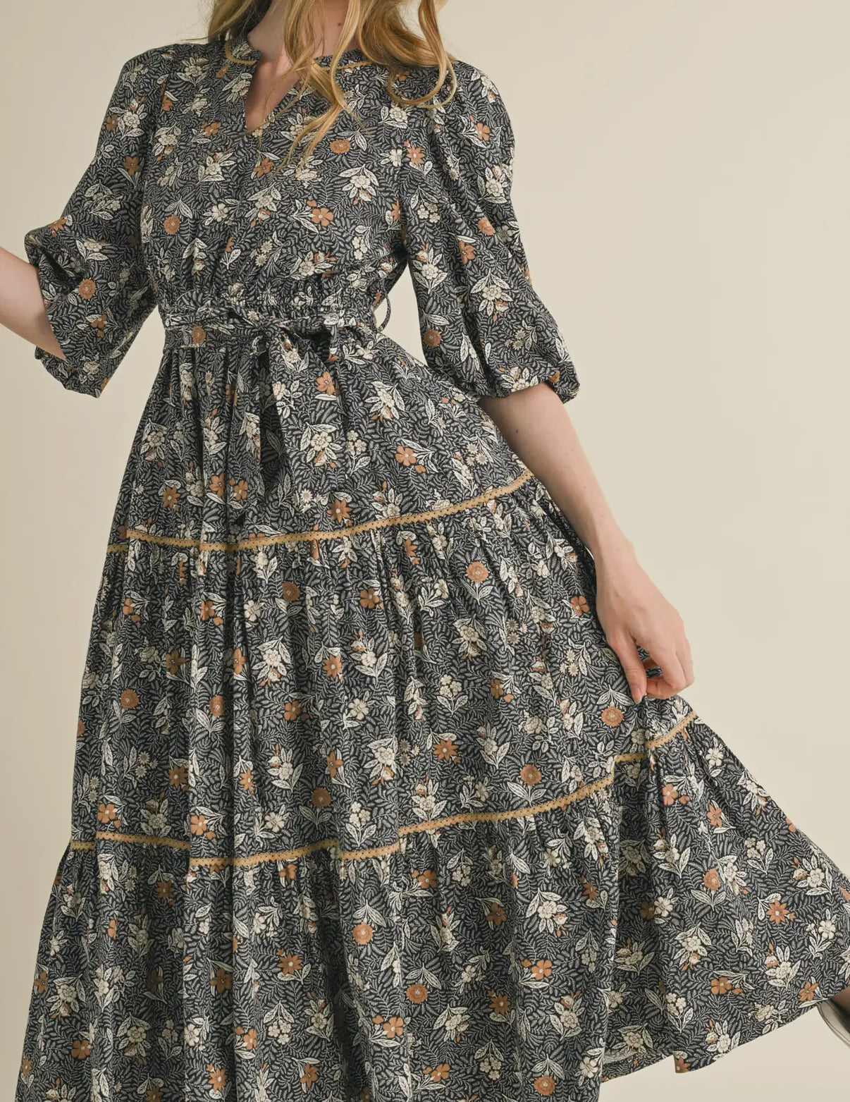 Candace Floral Maxi Dress